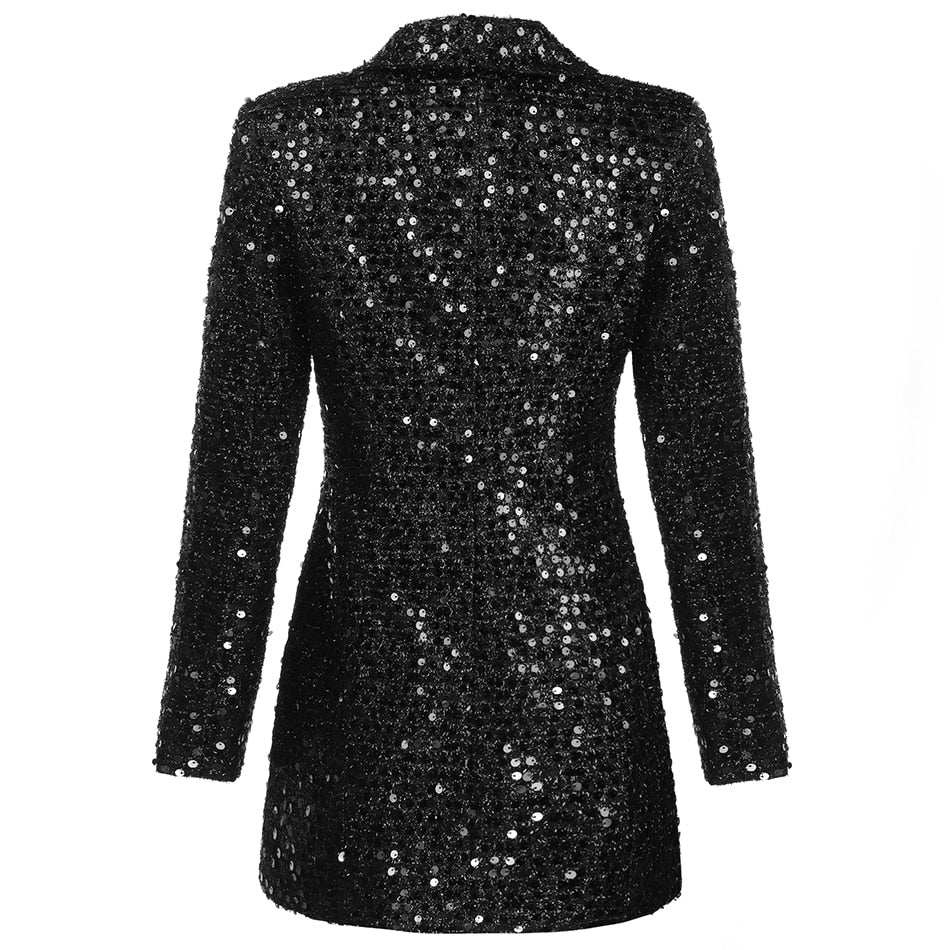 Blazer hotsell dress glitter