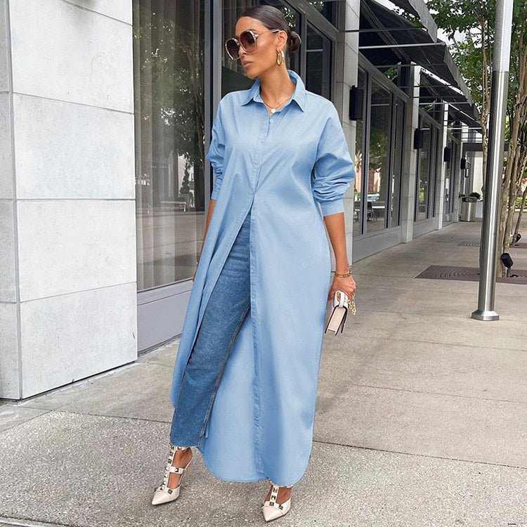 Long shirt hot sale dress style